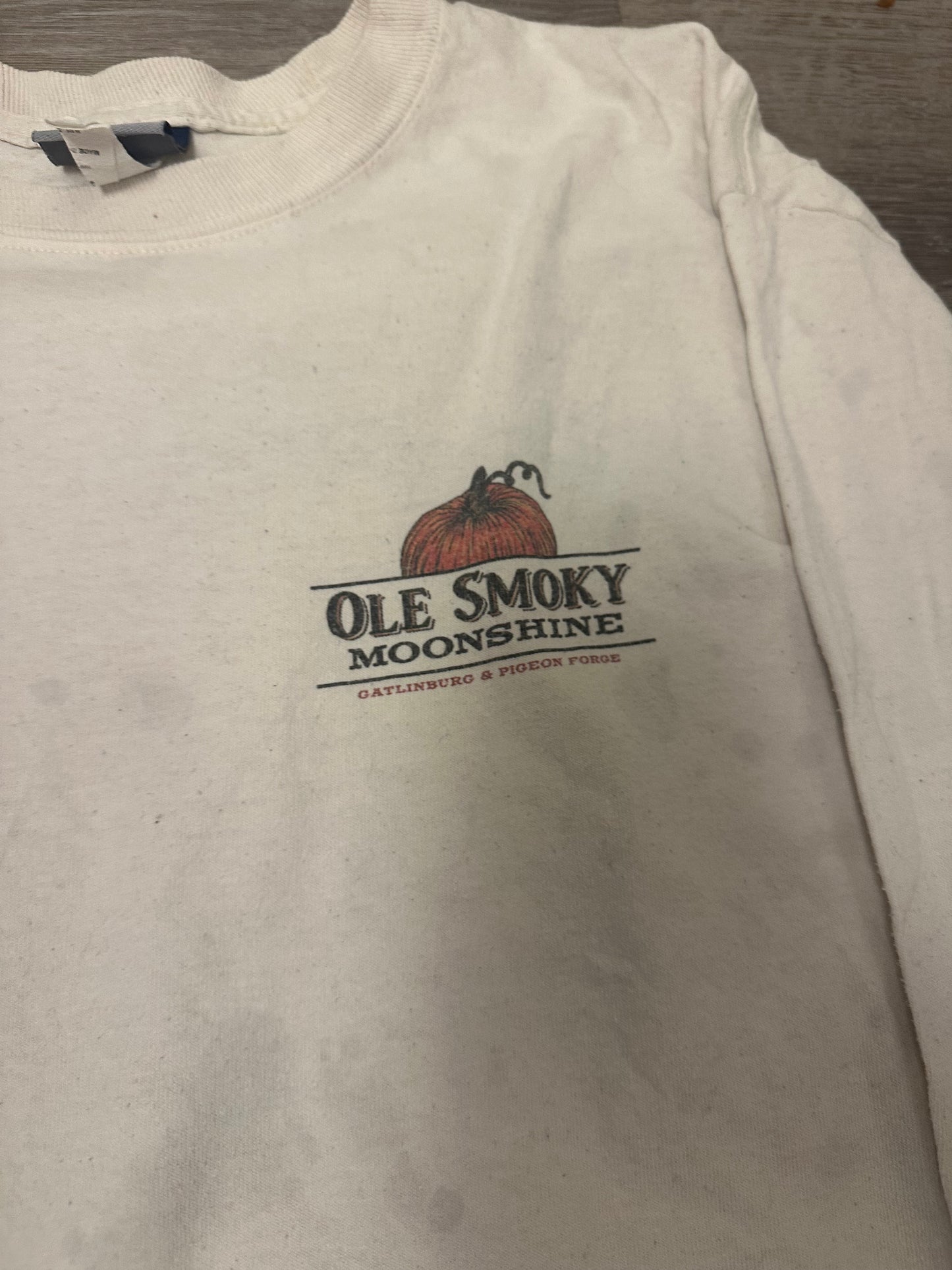 Tennessee Moonshine Fall Long sleeve Size M (stains)