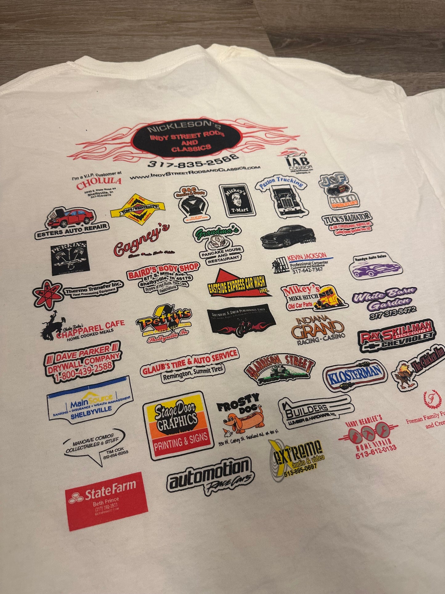 Vintage Car Show Tee Size L