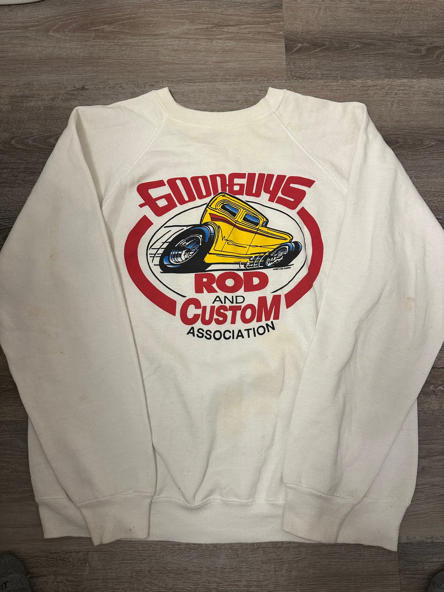 Hot Rod Front and Back Crewneck Size XL