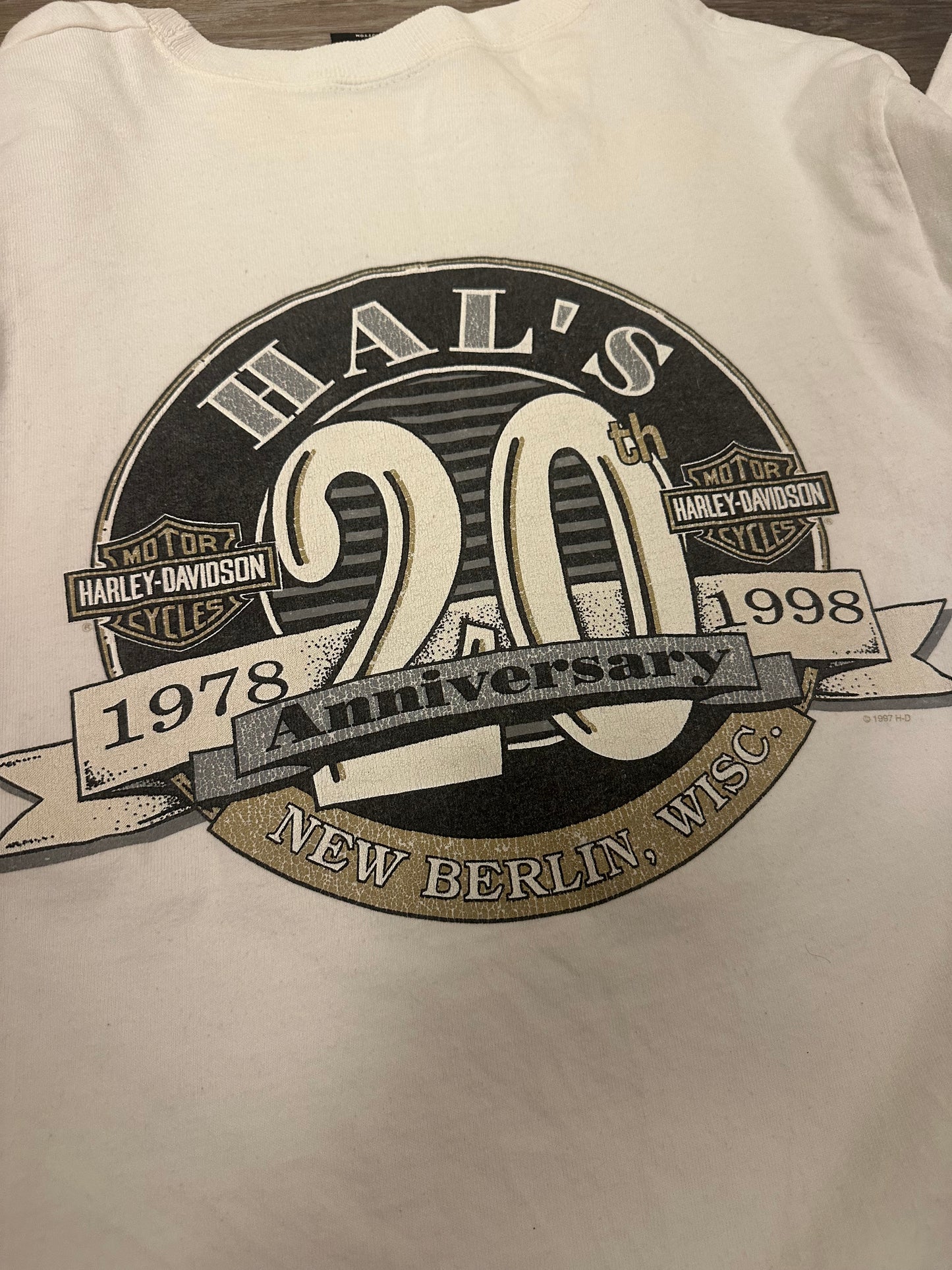 1998 Harley Davidson Front and Back Longsleeve Size M