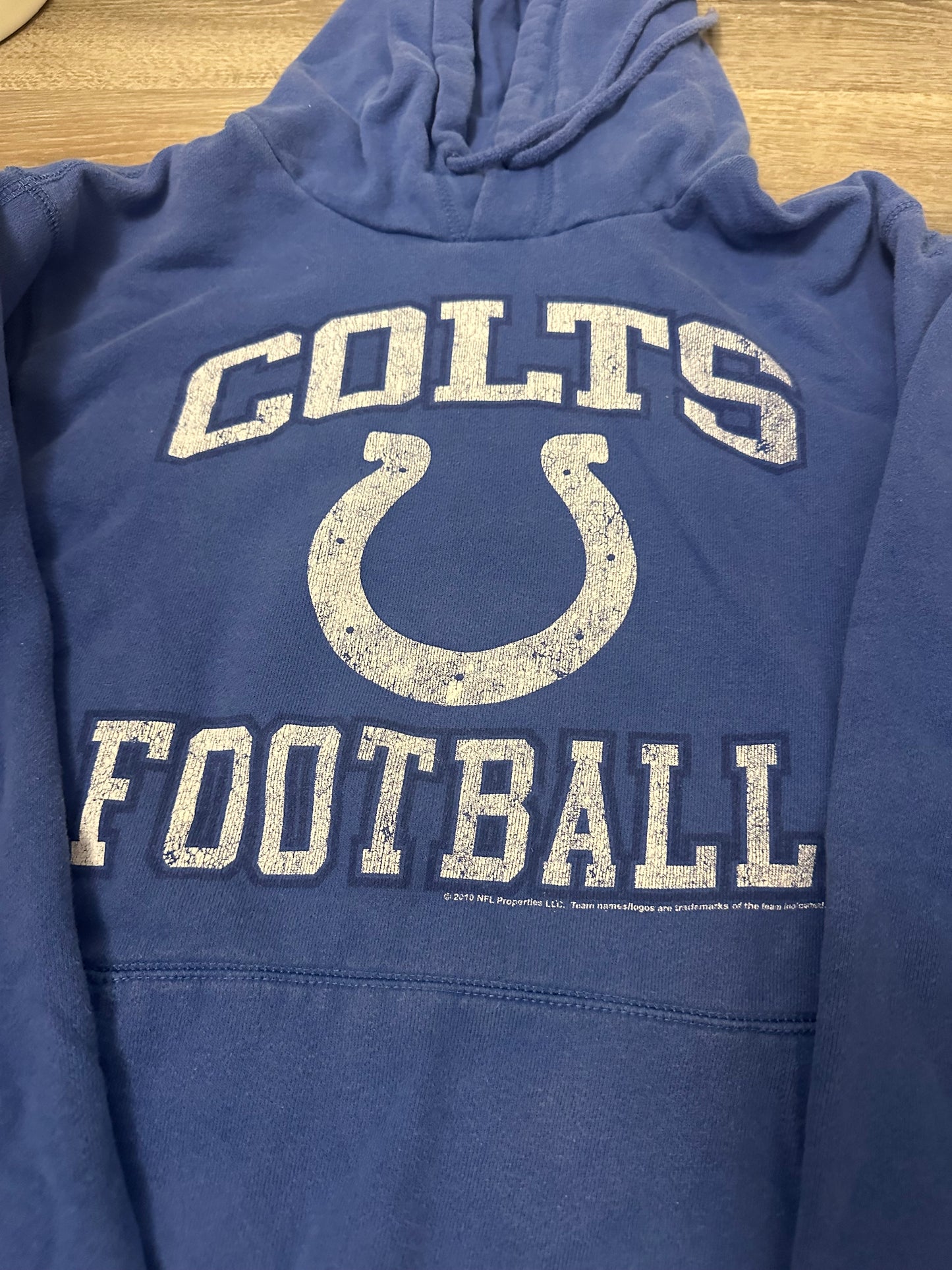 Simple Colts Hoodie Size M