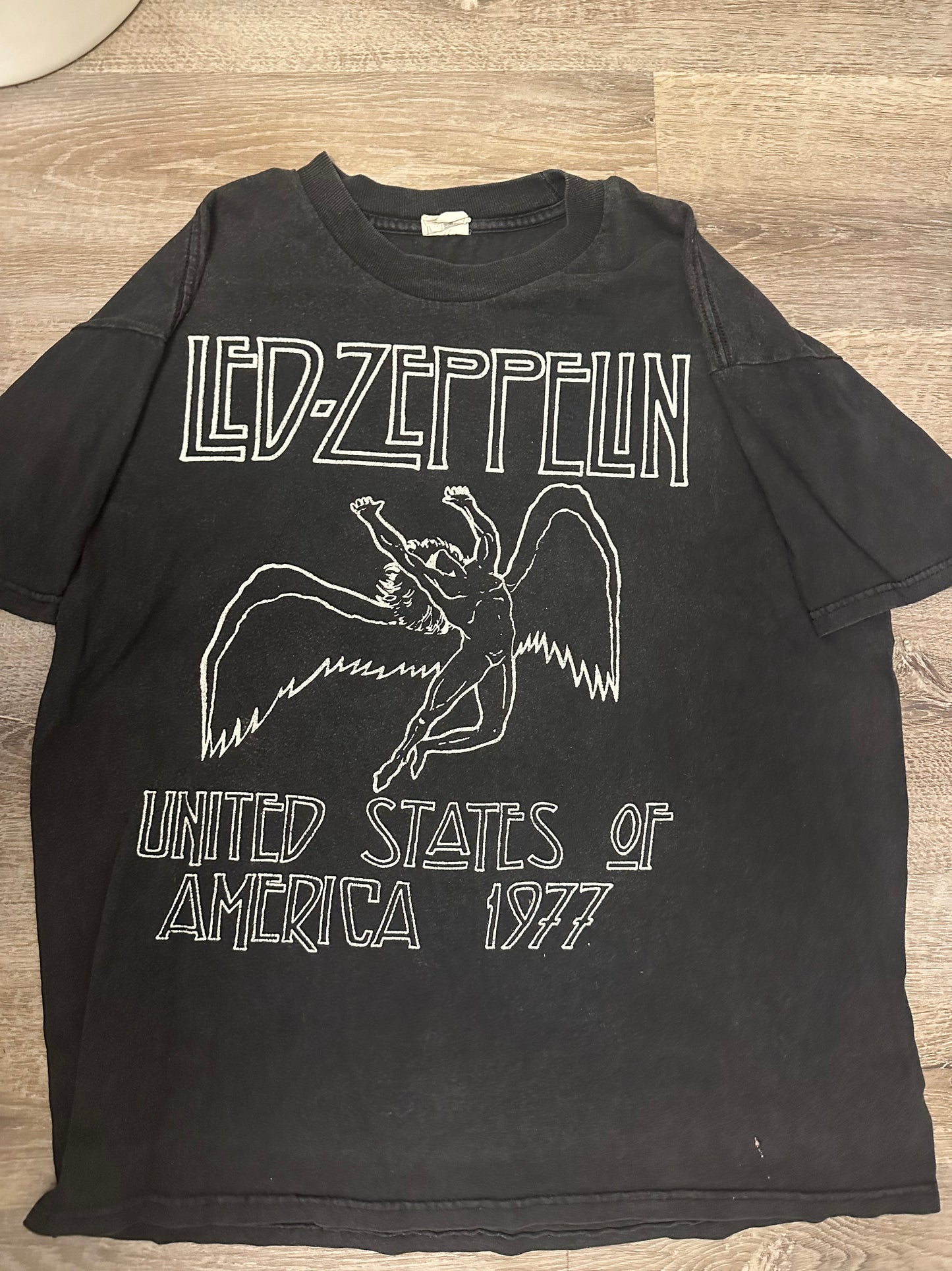 2006 Led Zeppelin Throwback Tee Size L