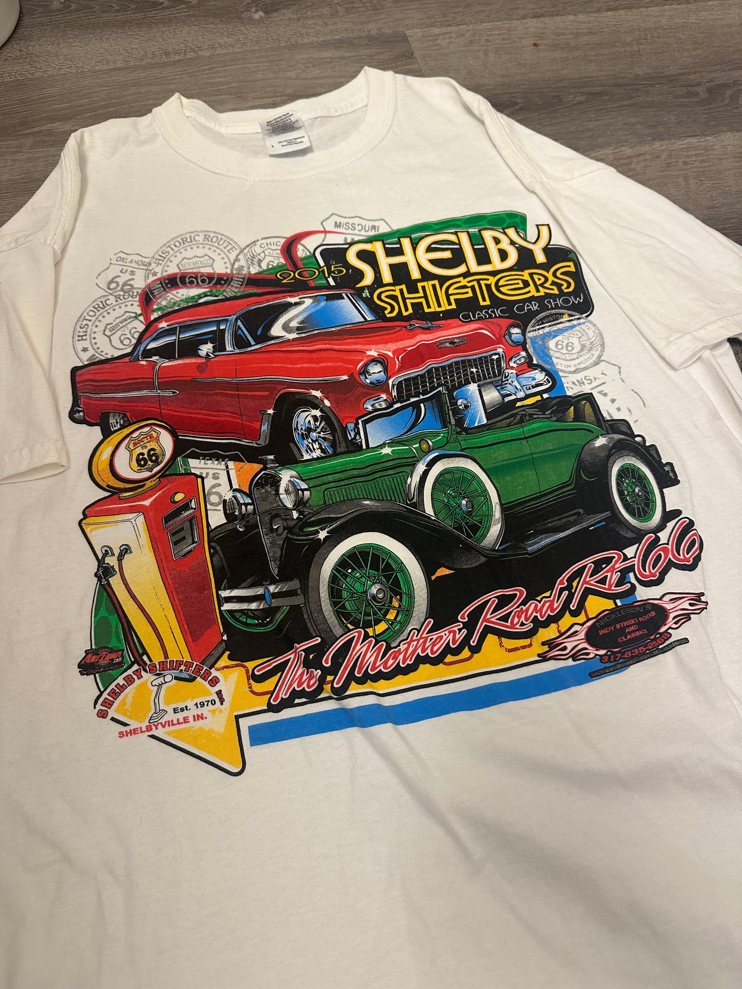Vintage Car Show Tee Size L