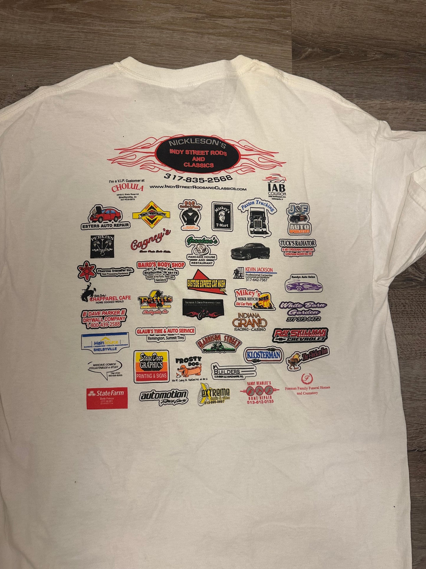 Vintage Car Show Tee Size L