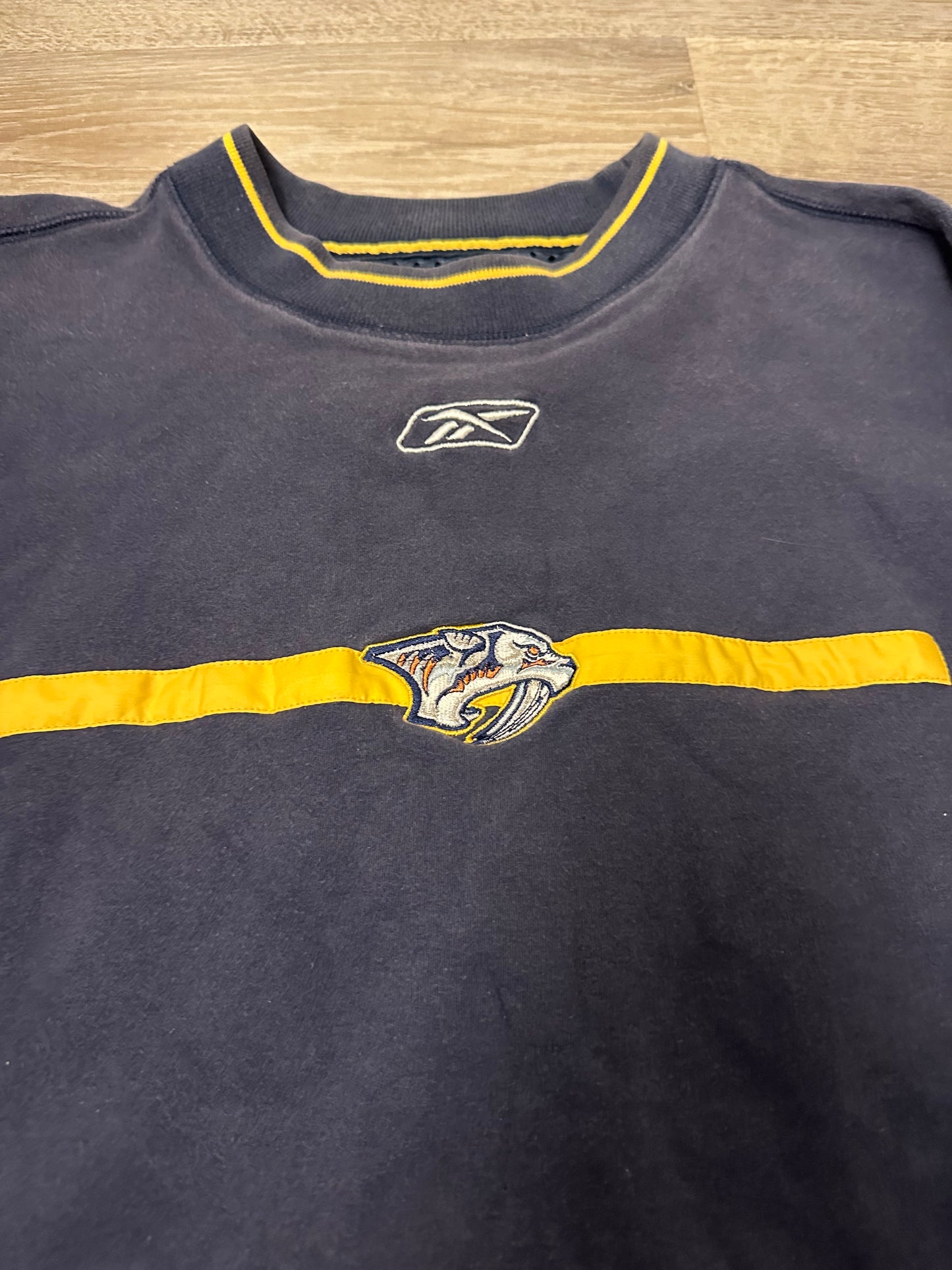 Nashville Predators Heavyweight Crewneck Size XL