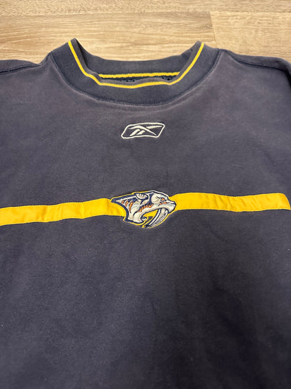 Nashville Predators Heavyweight Crewneck Size XL