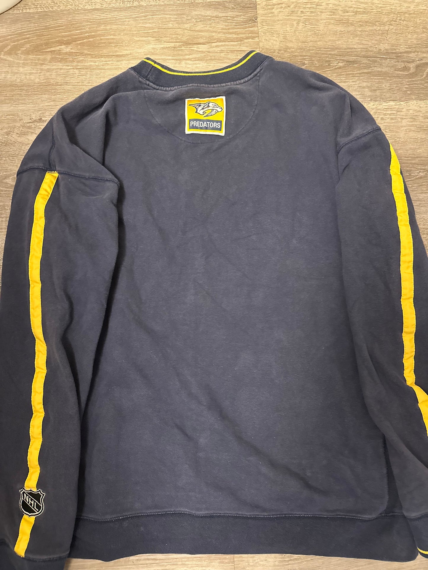 Nashville Predators Heavyweight Crewneck Size XL
