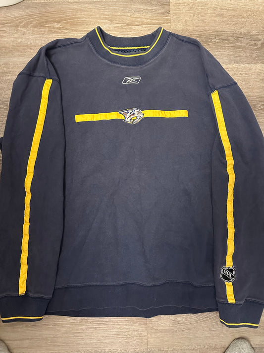 Nashville Predators Heavyweight Crewneck Size XL