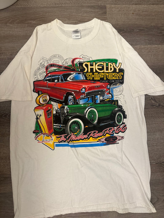 Vintage Car Show Tee Size L