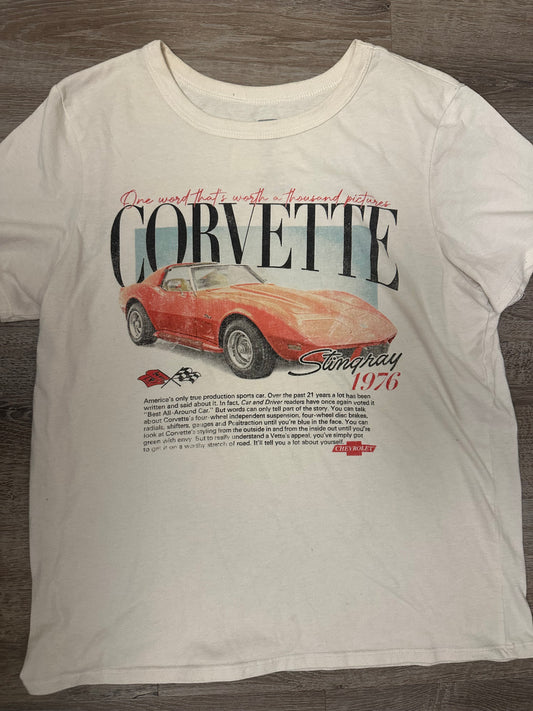 Women’s Corvette Graphic Tee Size M