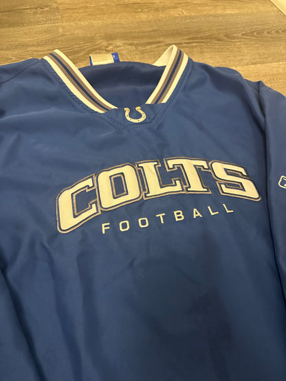 Colts Windbreaker Jacket Size XL