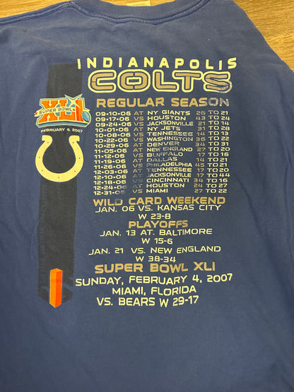 Colts Super Bowl Champions Tee Size L